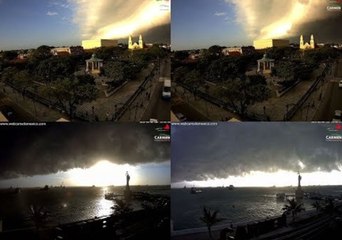 Timelapse Shows Huge Storm Arrive in Mexico