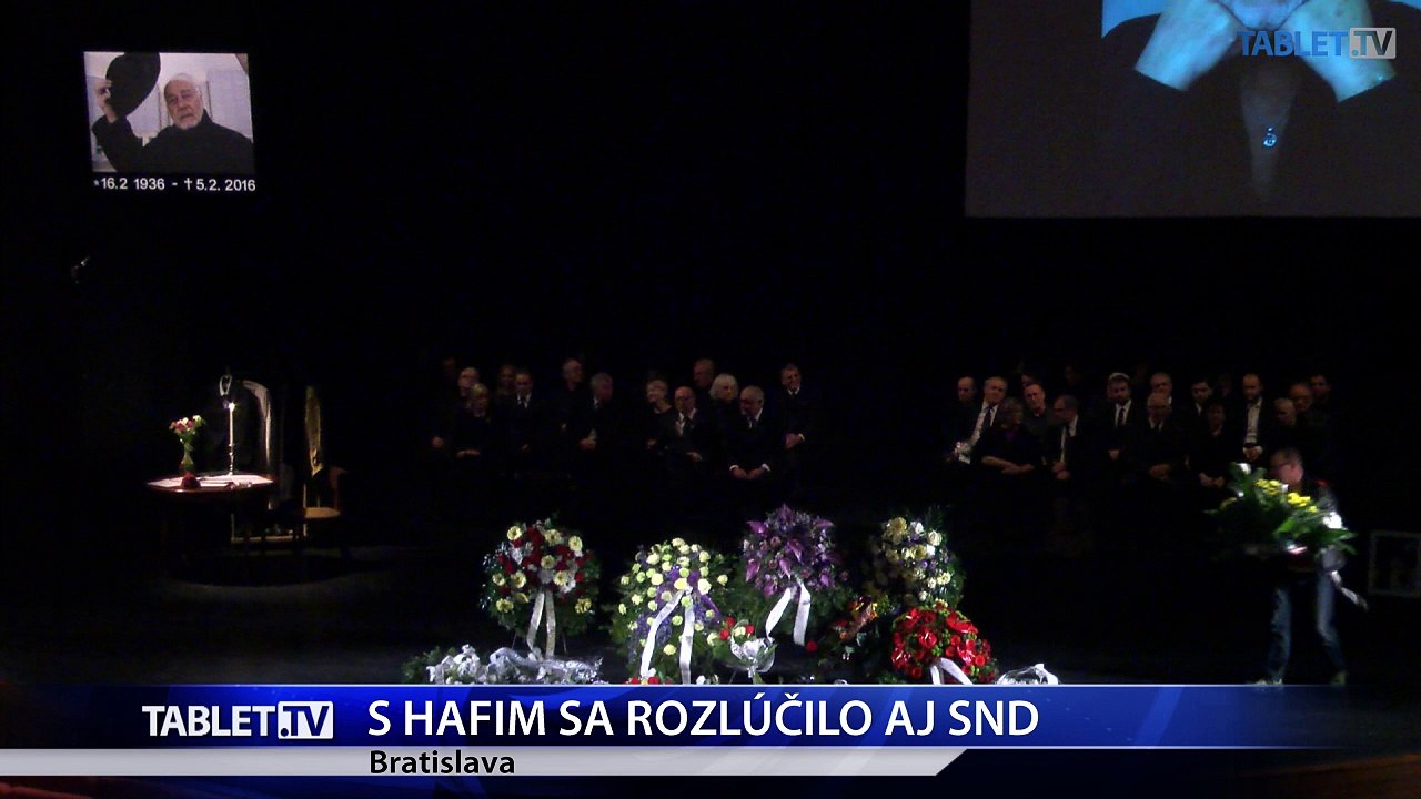 S Leopoldom Haverlom sa prišli rozlúčiť jeho priatelia i kolegovia