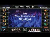 [게임코치] 2015 롤드컵 하이라이트 Group A #02 PNG vs KOO (LoL World Championship 2015 Highlight)
