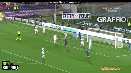 all Goals and Highlights Fiorentina 2-1 Inter 14.02.2016