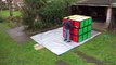 Résoudre le plus grand Rubik's Cube du monde - Cube de 1m56 de coté