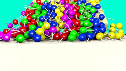 Lollipop Finger Family ☻ Daddy Finger Song For Kids 3D