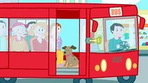 Wheels On The Bus Full Nursery Rhyme And Kids Video Poem -SM Vids
