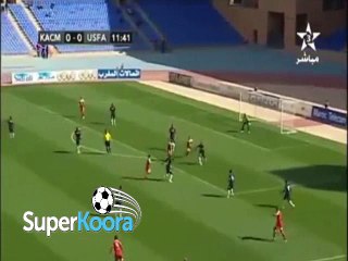 اهداف مباراة ( الكوكب المراكشي 3-0  أرمي فورس ) كأس الإتحاد الأفريقي
