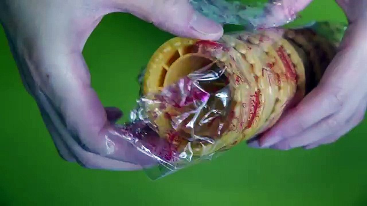 Trick Recipes- Bizarro Ice Cream Cupcakes Lemon and Chocolate Mint