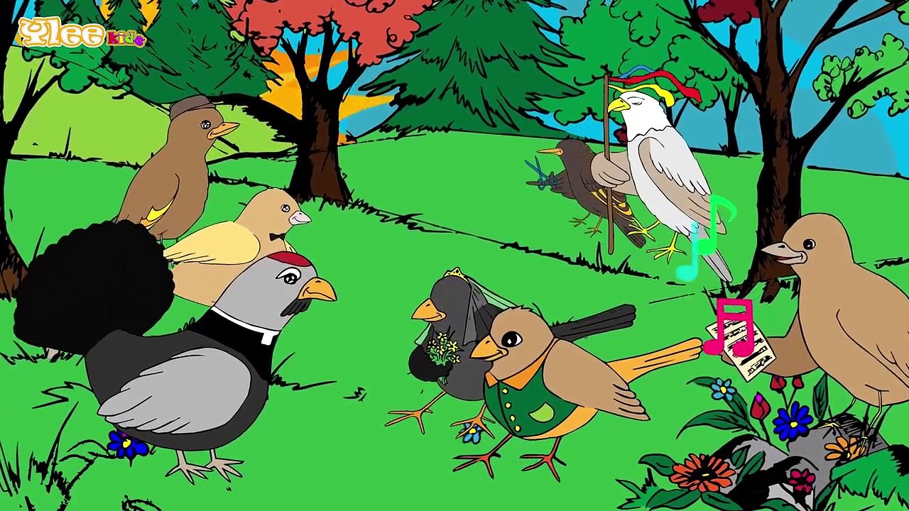 Ein Vogel wollte Hochzeit halten Traditionelles Kinderlied Yleekids Deutsch