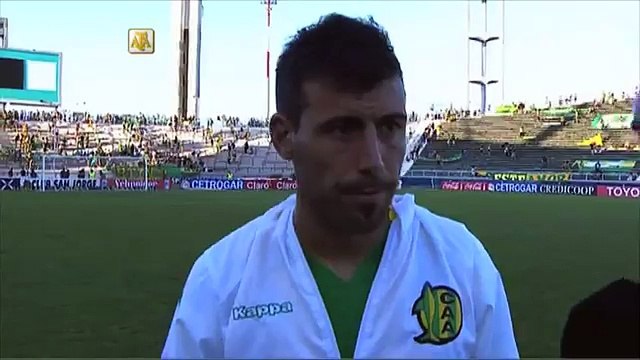 Penco: El gol facilitó las cosas .Aldosivi 3 - Olimpo 0. Fecha 1. Torneo Transición 2016.