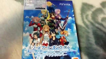 Sword Art Online Hollow Fragment Edición Coleccionista PSVita (⊙ヮ⊙) ~Unboxing (1024p FULL HD)