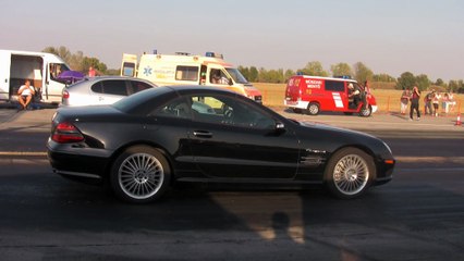 Mercedes SL55 Vs. Seat Leon Cupra
