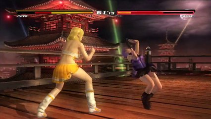 Dead or Alive 5 Ultimate Ayane and Kasumi vs. Helena and Kokoro