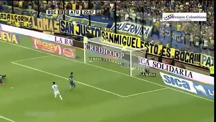 Boca Juniors vs Atletico Tucuman 0-1 - Gol de Gonzalez - Fecha 2 - 14/Febrero/2016 (720p Full HD)