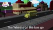 Wheels On The Bus Go Round And Round - 3D Animation Kids Songs | Nursery Rhymes for Child