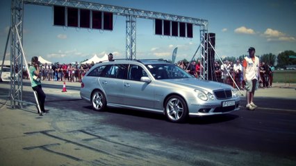 Mercedes-Benz S Classe V8 AMG Vs. Subaru Impreza WRX STI HD