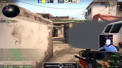CS GO - mOE INSANE 1vs5 Clutch!