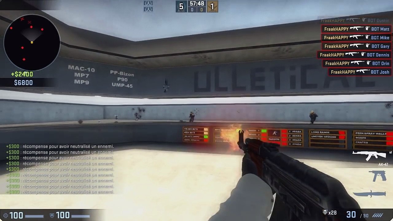 CS GO - Training your aim #02 ~ BEST MAP EVER !