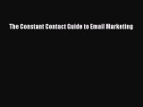 Download The Constant Contact Guide to Email Marketing PDF Book Free