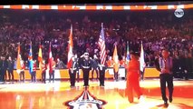 NBA All-Star Game Toronto (2016) NE-YO Sings 'The Star Spangled Banner' [HD]