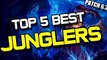 ✔ Top 5 Best JUNGLERS for Solo Queue Patch 6.3 TIER LIST | League of Legends