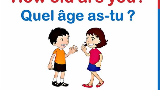 Cours danglais 11 - QUEL ÂGE AS-TU en anglais Dialogue  