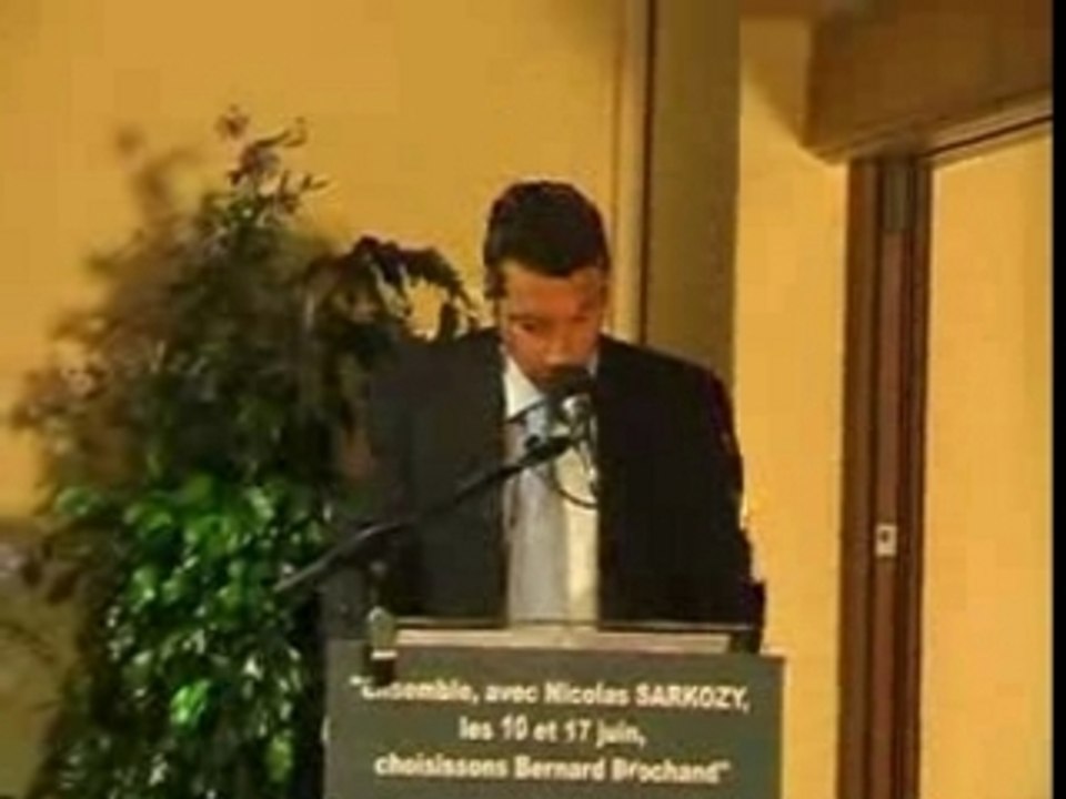 David LISNARD - meeting à Mandelieu