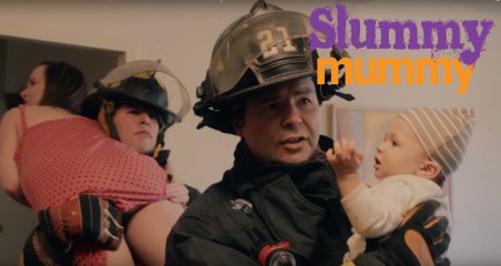 "Firemen" | SLUMMY MUMMY | Ep 6 | MomCaveTV Funny Mom New Baby Sleep Training Baby Sleep Newborn