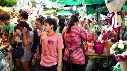 Letzter Valentinstag für Bangkoks Blumenmarkt?
