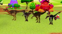 Dinosaurs Cartoons for Kids Singing Finger Family Rhymes And More Popular Children Nursery Rhymes