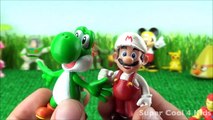 New Mario Bros - EPIC Surprise egg toy unboxing movie from the game