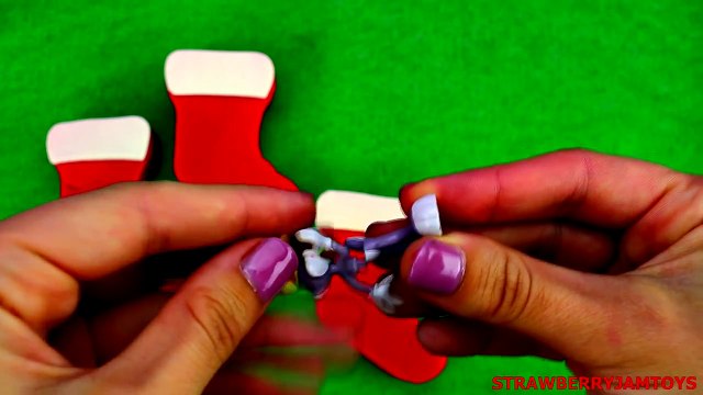 Barbie Play Doh Shopkins Christmas Spongebob Bugs Bunny Xmas Surprise Eggs by StrawberryJamToys