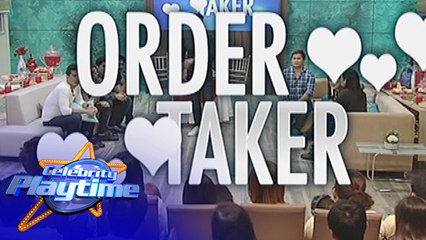 Celebrity Playtime: Order Taker