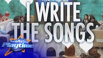 Celebrity Playtime: I Write The Songs