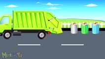 Garbage Truck - Monster Trucks For Children - Mega Kids Tv