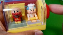 アンパンマンおもちゃアニメ ジャムおじさんのパン工場でアンパンマンの顔が変わる❤Miniature Toys