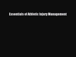 Download Video: Read Essentials of Athletic Injury Management Ebook Free