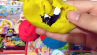 Play Doh Surprise Kinder Surprise Eggs Peppa Pig With Play-Doh-Toys (FULL HD)