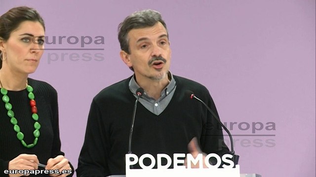 Podemos: C's permite un gobierno corrupto