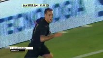 Gol de Prichoda. Banfield 2 - Gimnasia 0. Fecha 1. Torneo Transición 2016