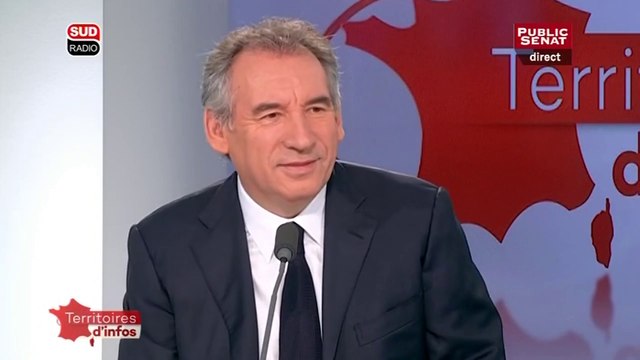 François Bayrou, invité de Territoires d'infos sur Public Sénat - 030216