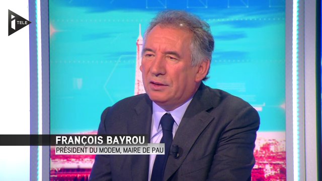 François Bayrou, l'invité politique de Laurence Ferrari sur iTélé - 100216