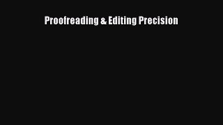 PDF Proofreading & Editing Precision Free Books