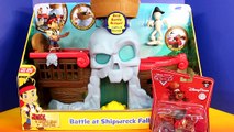 Jake and the Never Land Pirates Jakes Battle at Shipwreck Falls Disney Pixar Cars Mater
