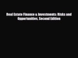 Download Real Estate Finance & Investments: Risks and Opportunities Second Edition PDF Book