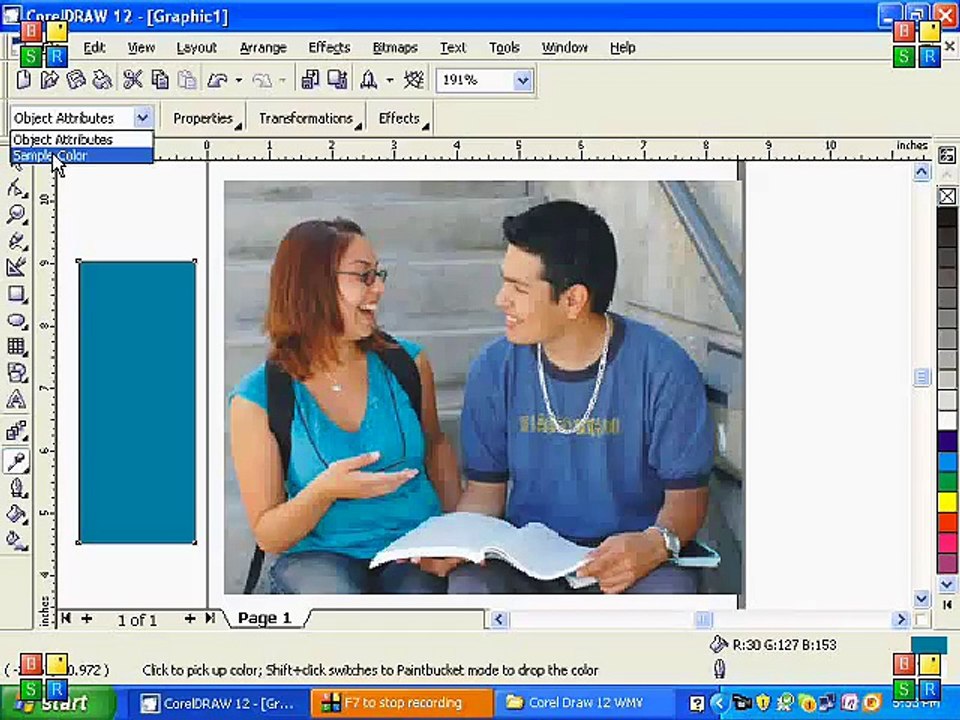Corel Draw 12 Tutorial Urdu Part 14 By Sohail Murtaza