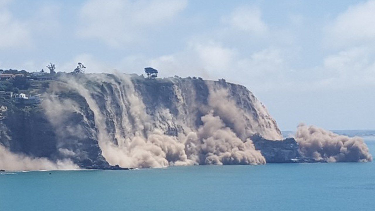Earthquake in New Zealand: Cliff collapses as 5.7-magnitude quake rocks Christchurch region