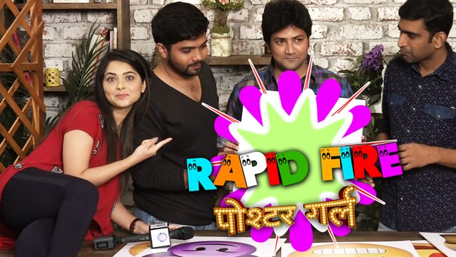 Hilarious Rapid Fire | Sonalee Kulkarni | Aniket Vishwasrao | Sandeep Pathak | Hemant Dhome