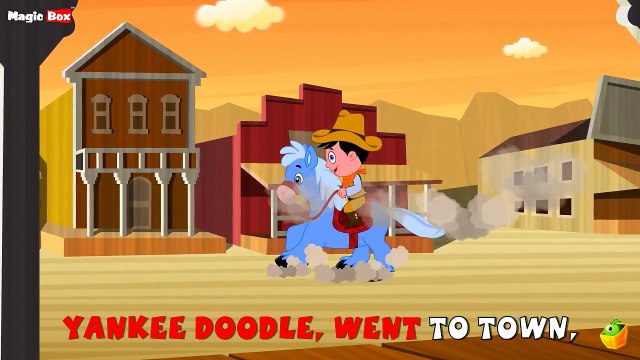Karaoke: Yankee Doodle Songs With Lyrics Cartoon/Animated Rhymes For Kids