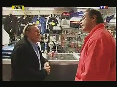 Moto : Yamaha FZ1 avec Gérard Depardieu !