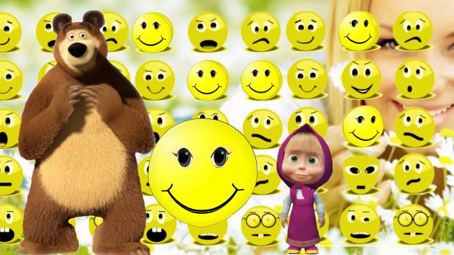 Маша и медведь. На дне рождения смайлика ㋛ ٩(๏̯͡๏)۶