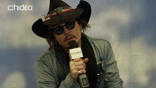 Johnny Depp on charity, Run the Jewels, and his band performing at the GRAMMYs