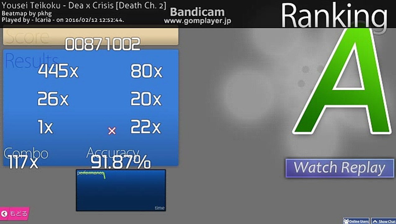 osu! Yousei Teikoku - Dea X Crisis; Cursor Only